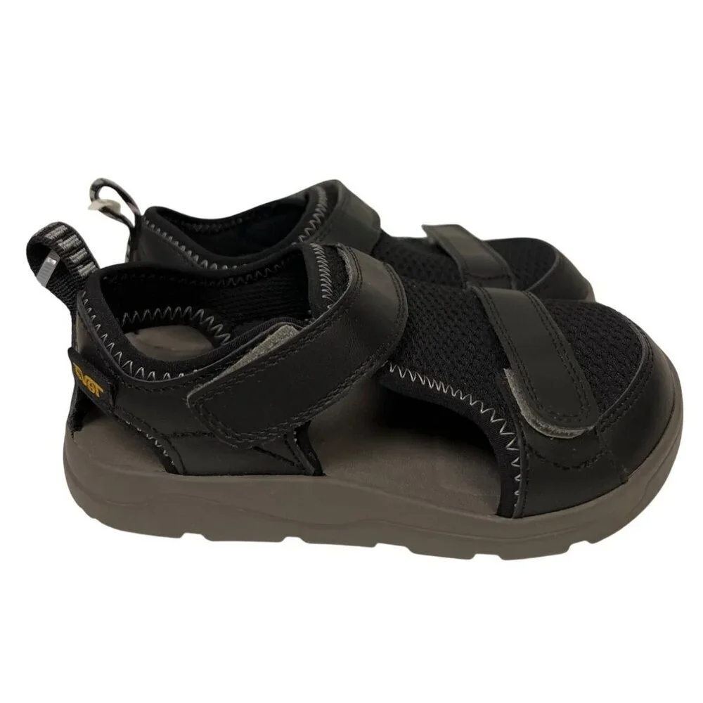 Teva Hurricane Seekado Sandal Kid's Black Water Shoe Unisex Boy's 11 11C NEW